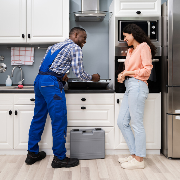 how long does it typically take to complete cooktop repair services in Drakes Branch